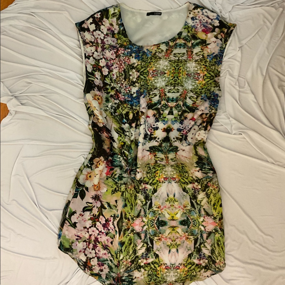 Beautiful Floral Revolve Ladakh dress